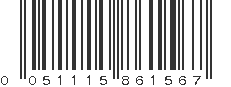 UPC 051115861567