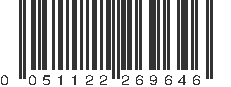 UPC 051122269646