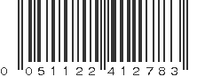 UPC 051122412783