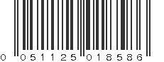 UPC 051125018586