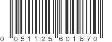 UPC 051125601870