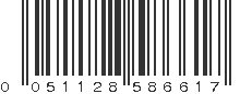 UPC 051128586617