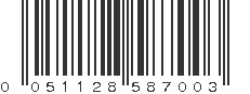 UPC 051128587003