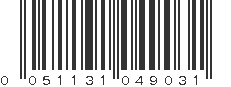 UPC 051131049031