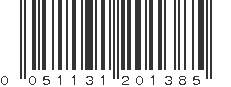 UPC 051131201385