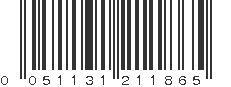 UPC 051131211865