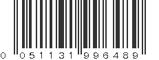 UPC 051131996489