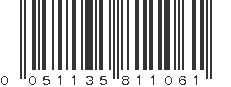 UPC 051135811061