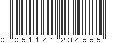 UPC 051141234885