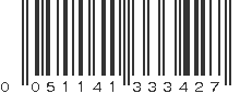 UPC 051141333427