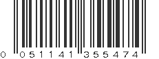 UPC 051141355474