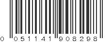 UPC 051141908298