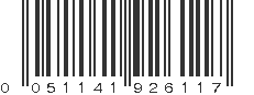 UPC 051141926117