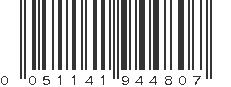 UPC 051141944807