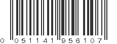 UPC 051141956107