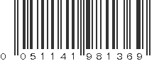 UPC 051141981369