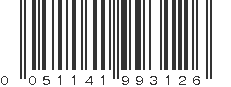 UPC 051141993126