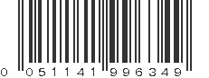 UPC 051141996349