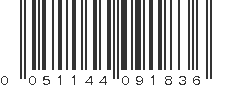 UPC 051144091836