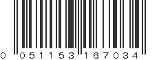 UPC 051153167034