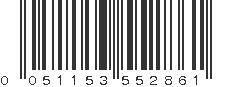 UPC 051153552861