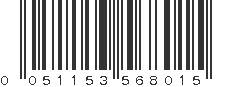 UPC 051153568015