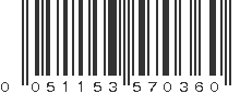 UPC 051153570360