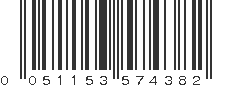 UPC 051153574382