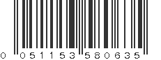 UPC 051153580635