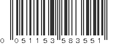 UPC 051153583551