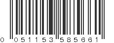 UPC 051153585661