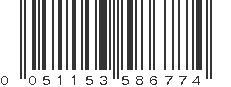 UPC 051153586774