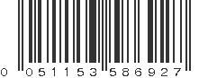 UPC 051153586927