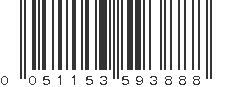 UPC 051153593888