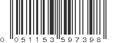 UPC 051153597398