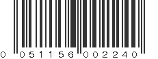 UPC 051156002240