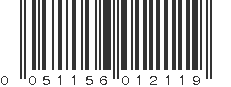 UPC 051156012119