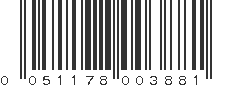 UPC 051178003881