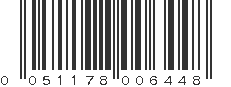 UPC 051178006448