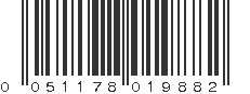 UPC 051178019882