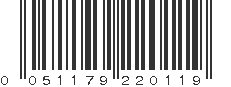 UPC 051179220119