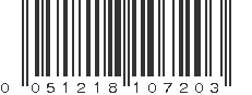 UPC 051218107203