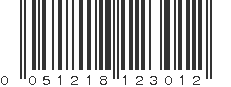 UPC 051218123012