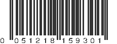 UPC 051218159301