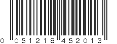 UPC 051218452013