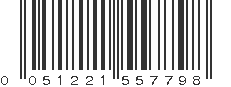 UPC 051221557798