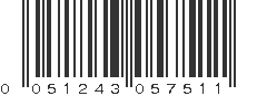 UPC 051243057511