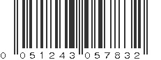 UPC 051243057832