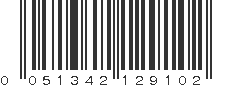 UPC 051342129102