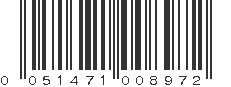 UPC 051471008972